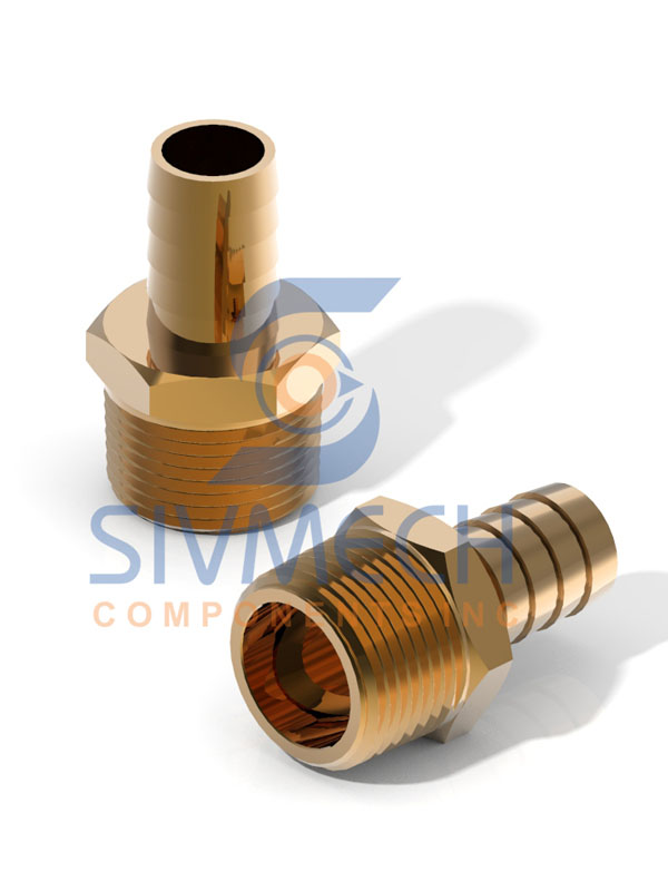 Lead Free Brass Hose Barb Fittings